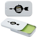 Lip Balm Slider Tin - White